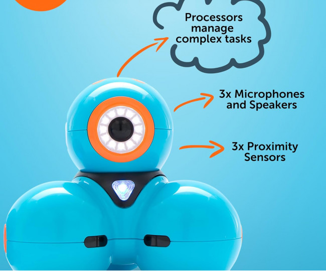 Робот Wonder Workshop Dash - Навчальний бот для програмування